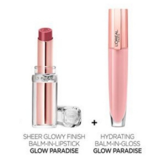 L'Oreal Paris Glow Paradise Lip Balm-in-Gloss & Balm-in-Lipstick - Picture 2 of 8